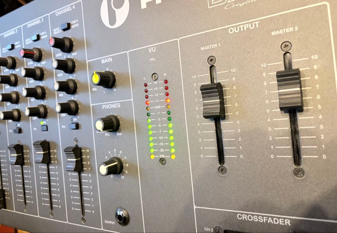 RODEC BX-9 希少DJミキサー　ベルギー製　美品　極太サウンド