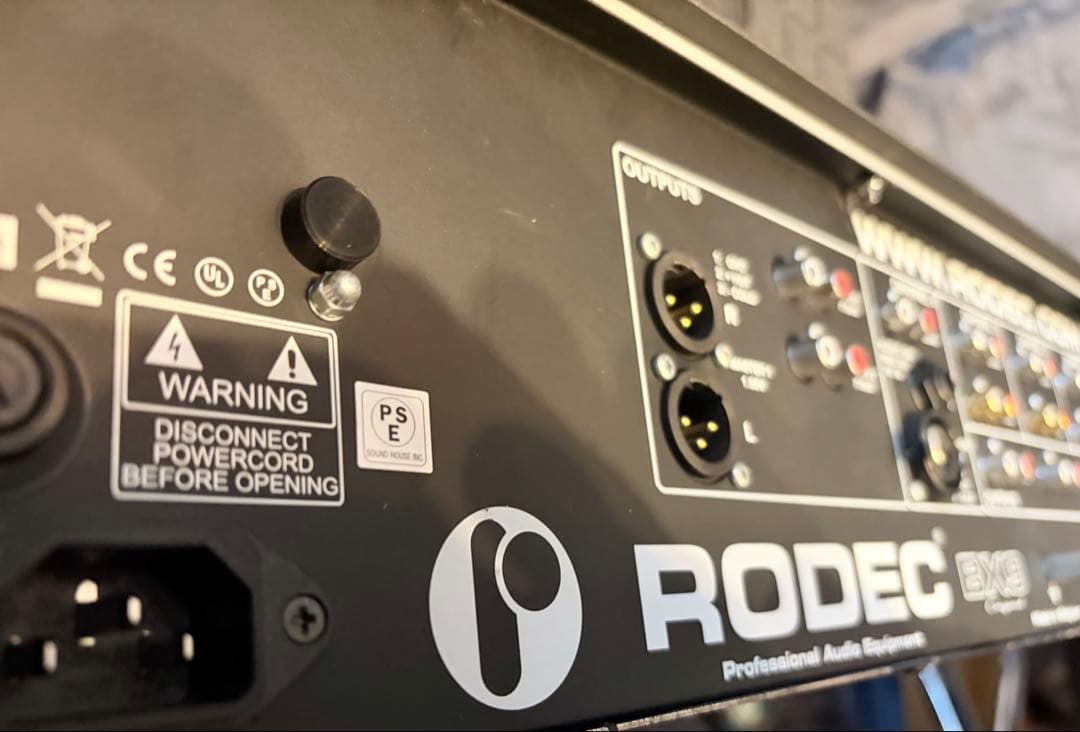 RODEC BX-9 希少DJミキサー　ベルギー製　美品　極太サウンド