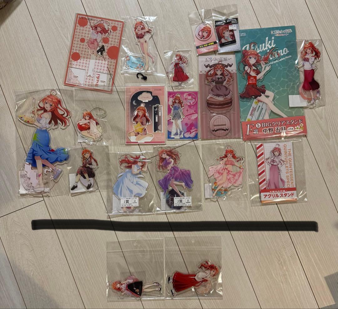 五等分の花嫁　中野五月セット　アクリルスタンド等※バラ売り、値下げ不可