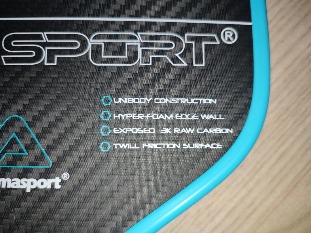 USAP 承認 ピックルボール パドル AMA Sport 生カーボンファイバー