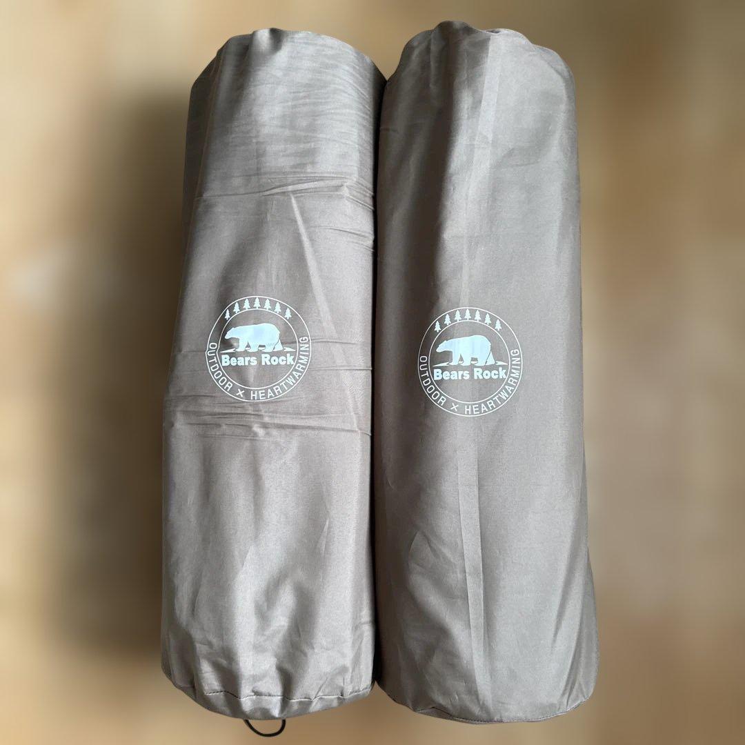 【Bears Rock】MT-108Kアウトドアスリーピングマット 2個セット