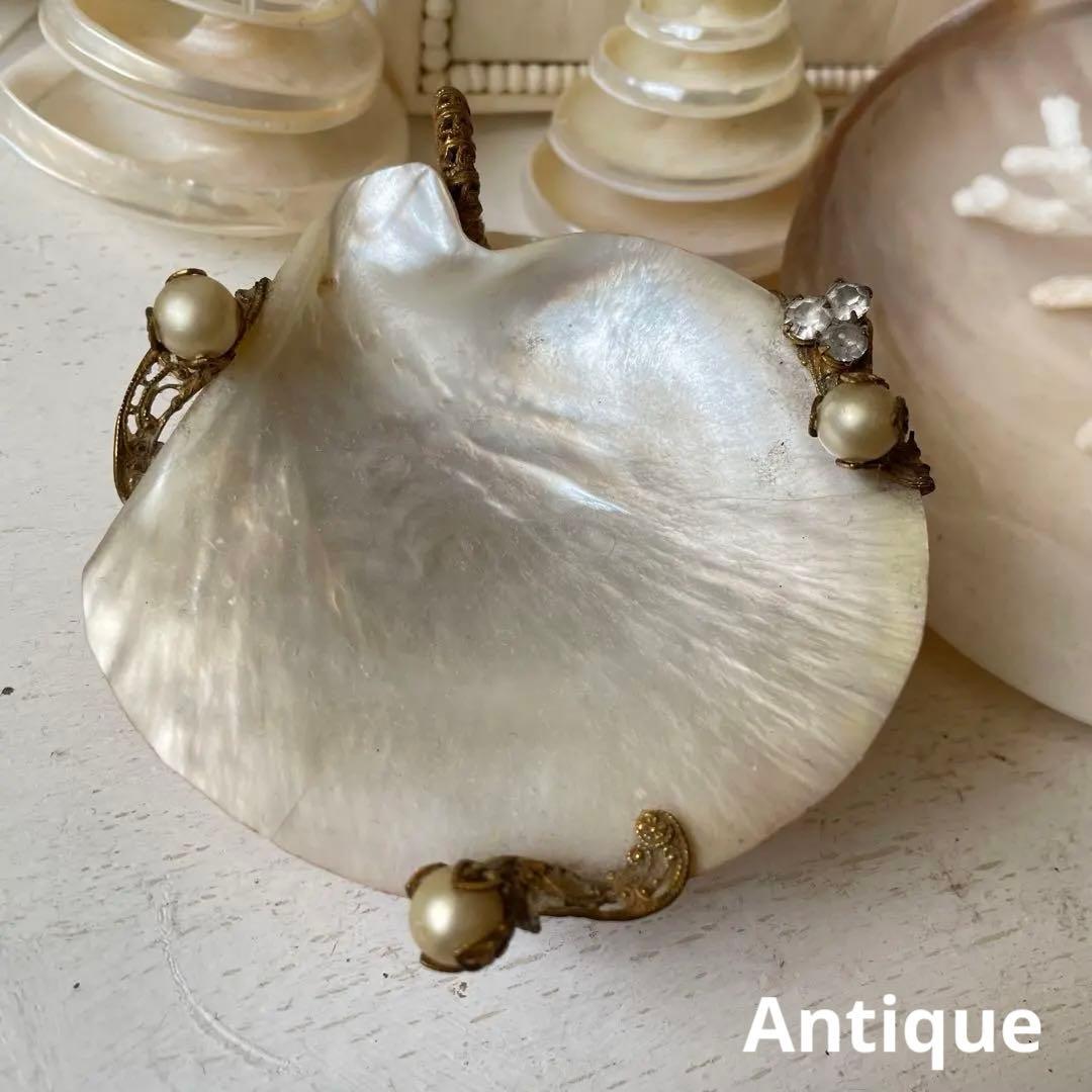 アンティークピンディッシュ Mother of Pearl Shell