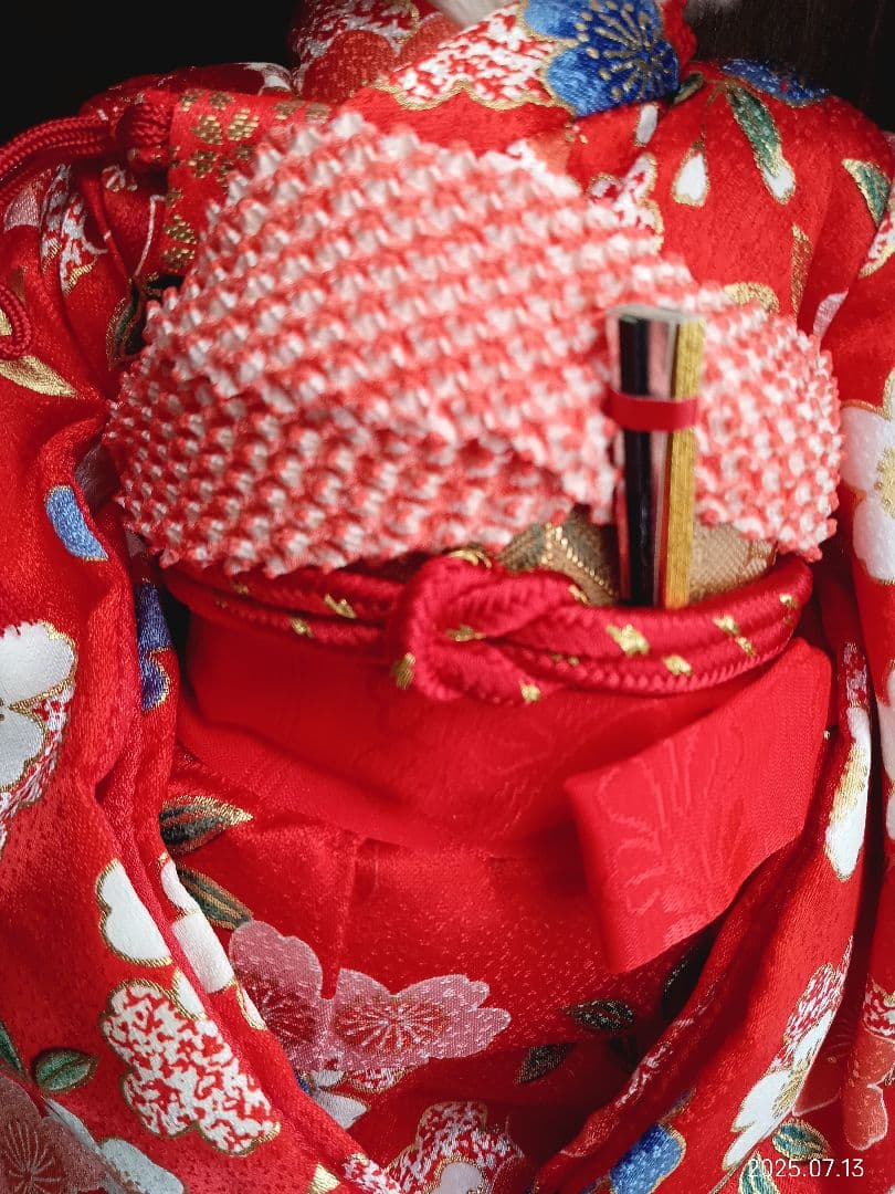 値下げsteiff シュタイフ 初姫 限定2000体 着物木箱、保証書付属品完備