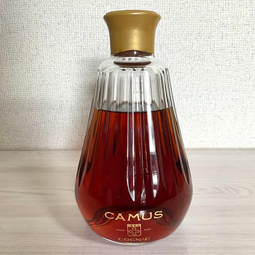 【未開栓】CAMUS カミュ バカラ カラフェ クリスタルボトル 替栓付 希少品
