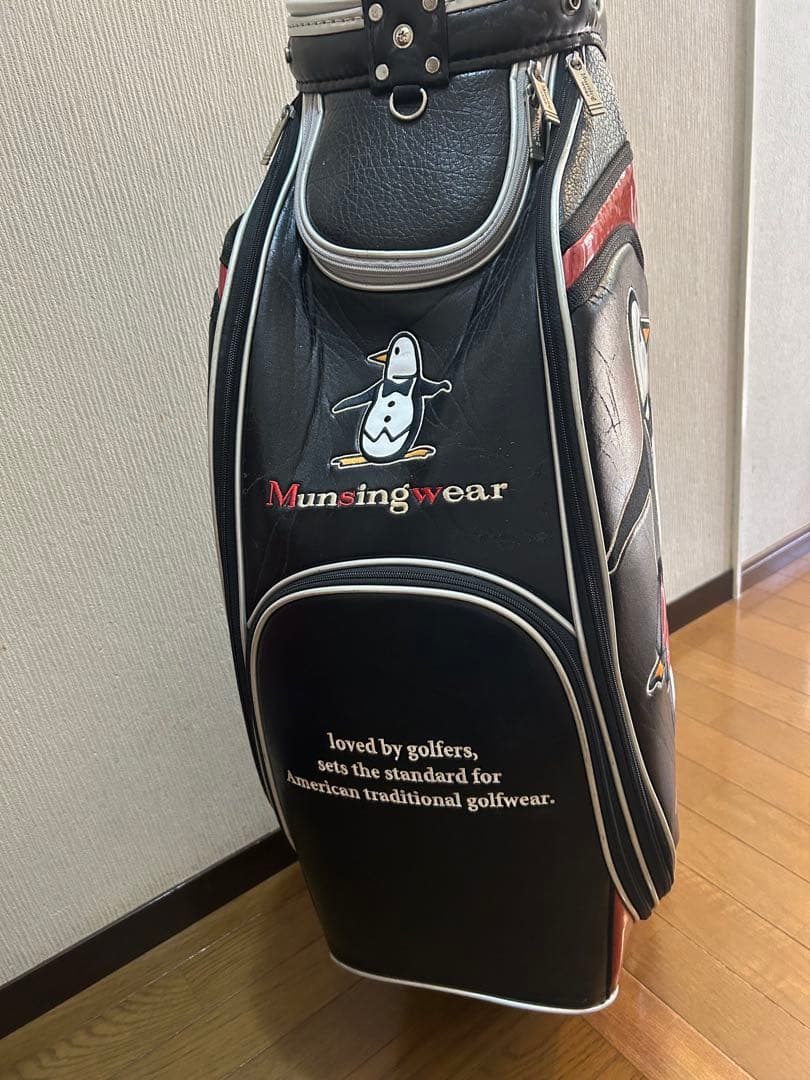 Munsingwear ペンギンデザイン ゴルフバッグ