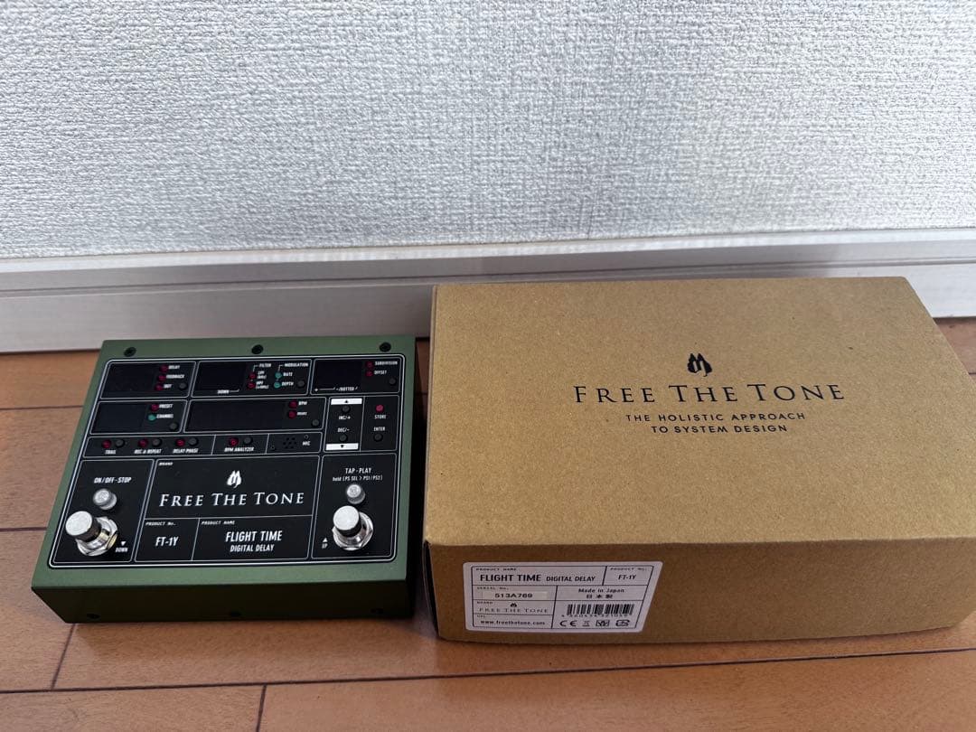 FREE THE TONE FLIGHT TIME FT-1Y デジタルディレイ