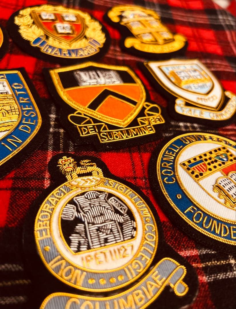 アイビーリーグ校章アメリカ東部8大学ダートマス大学ブレザーエンブレム大変貴重