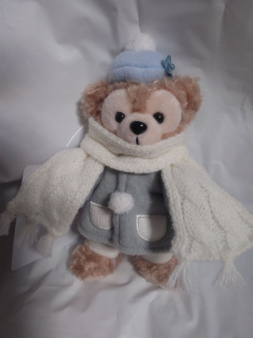 ダンシングスノーフレークス ダッフィー リーナベル ぬいぐるみバッジ ディズニー