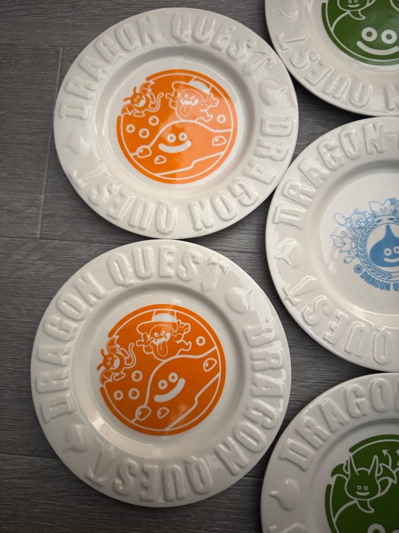ドラクエふくびき所スペシャル　プレート皿　7枚セットとおまけ保冷バッグ