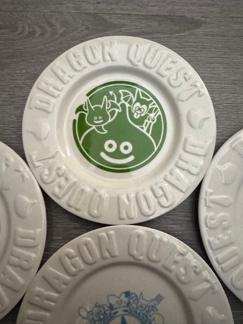 ドラクエふくびき所スペシャル　プレート皿　7枚セットとおまけ保冷バッグ