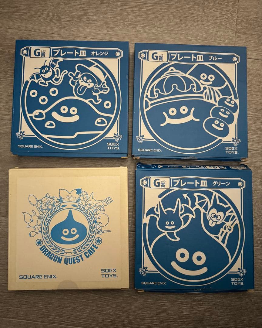ドラクエふくびき所スペシャル　プレート皿　7枚セットとおまけ保冷バッグ