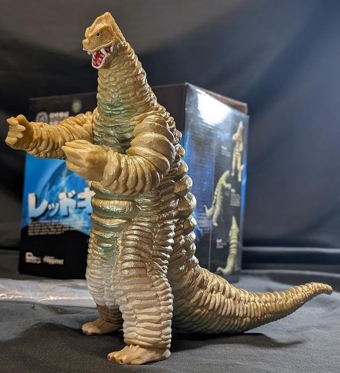 レッドキング二代目（CCP）佐竹雅昭コレクション・ソフビフィギュア外箱付