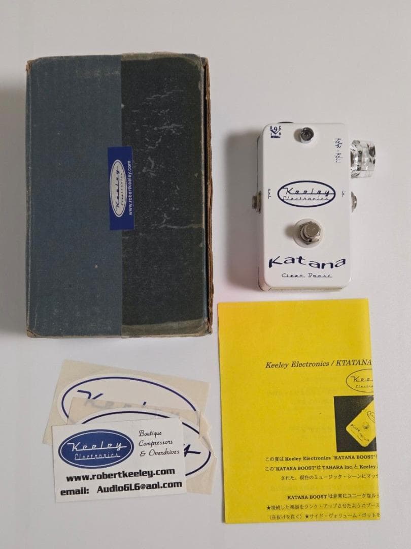 ギター Keeley KATANA BOOST Serial Number 01