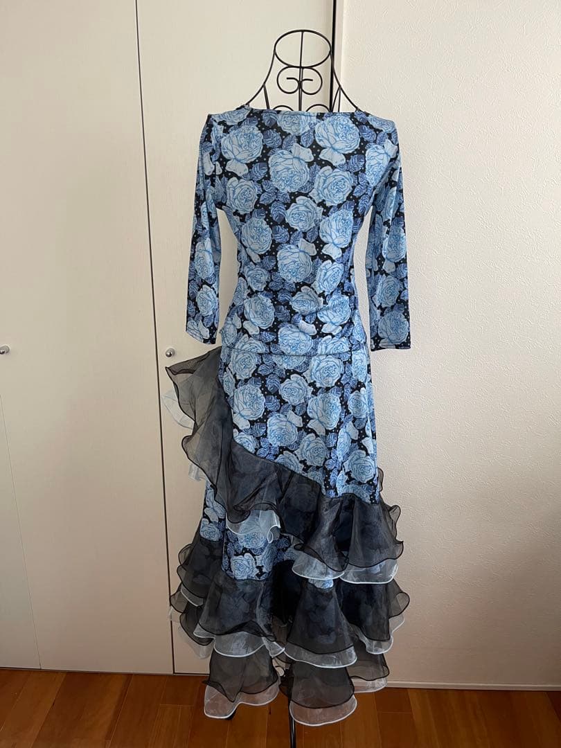 美品❣️ ✨レイリーナ　社交ダンス　 セットアップ　パーティードレス✨