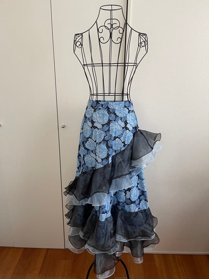 美品❣️ ✨レイリーナ　社交ダンス　 セットアップ　パーティードレス✨