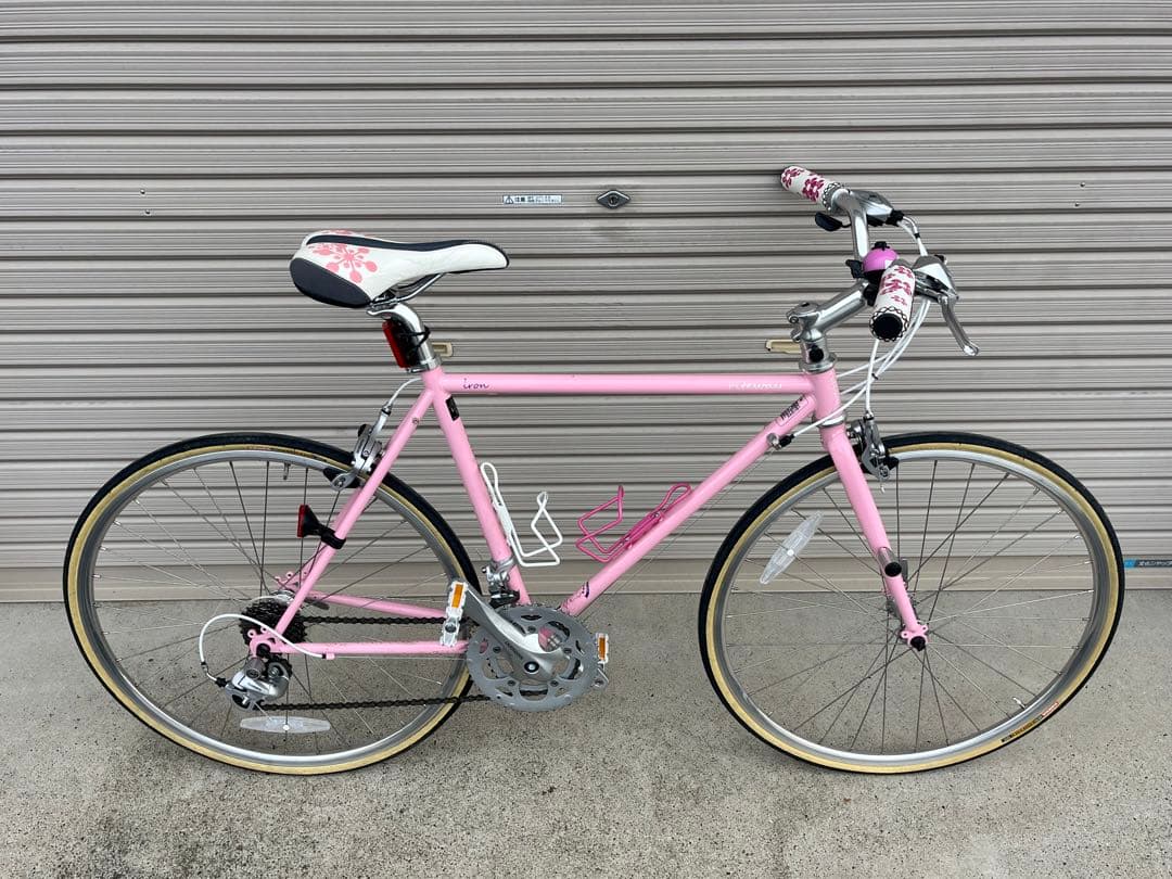 ピンク　クロスバイク　通勤　通学　サイクリング　引き取り限定♪