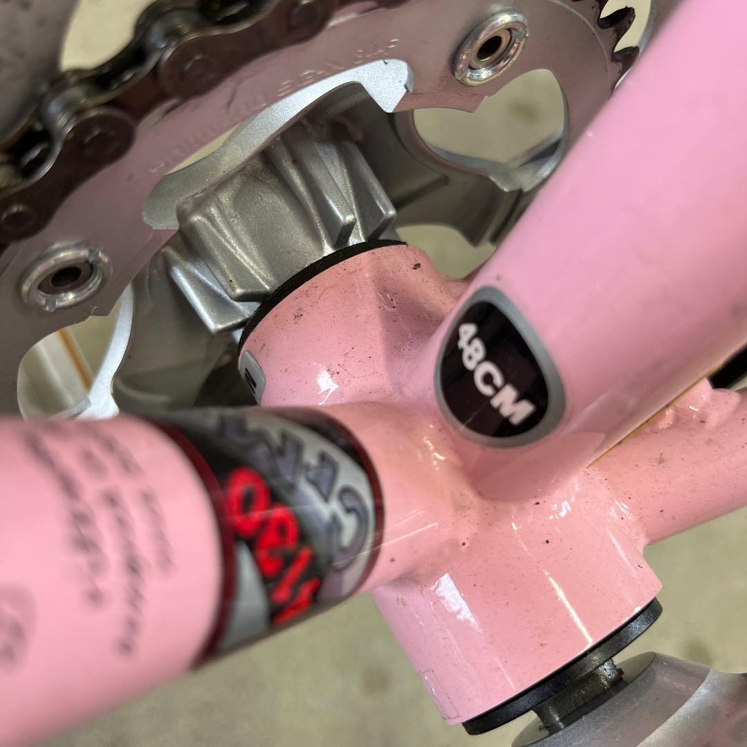 ピンク　クロスバイク　通勤　通学　サイクリング　引き取り限定♪