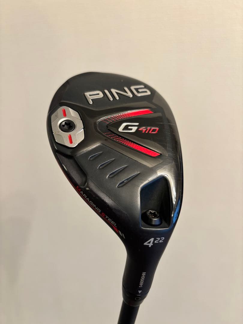 名器 PING G410 4U 22度 ALTA J CB RED SR 純正