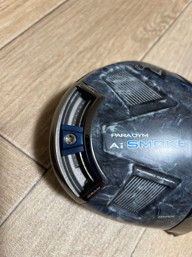PARADYM Ai SMOKE MAX ドライバー ヘッドのみ　純正ウェイト付