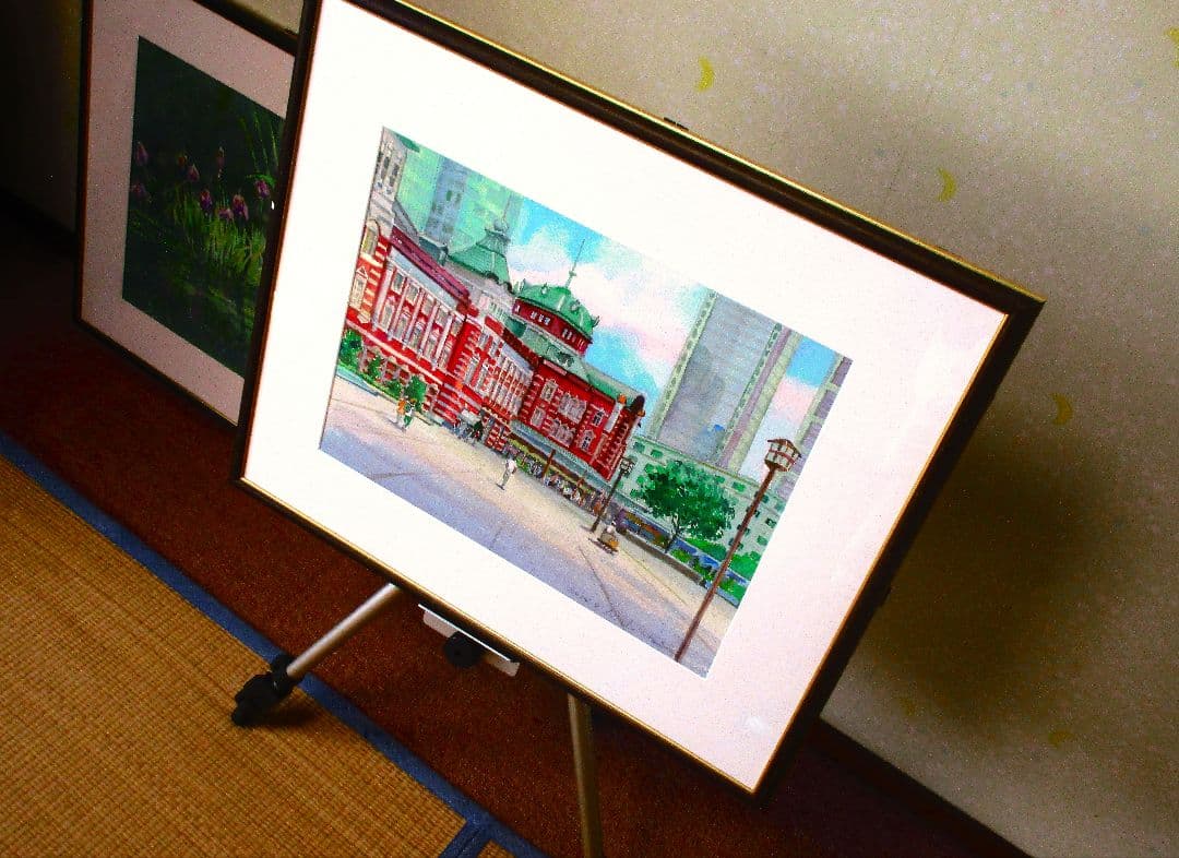 東京駅 水彩画 2025年作