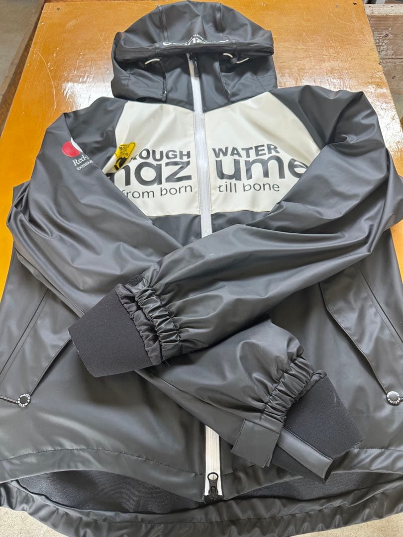 マズメ　レインウェア　ラフウォーター　ブラック　サイズS