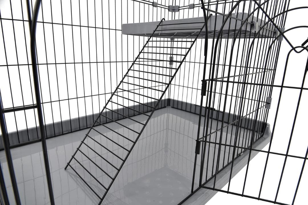 おしゃれ 猫 ケージ キャットケージ 2段 猫ゲージ キャットハウス 多段