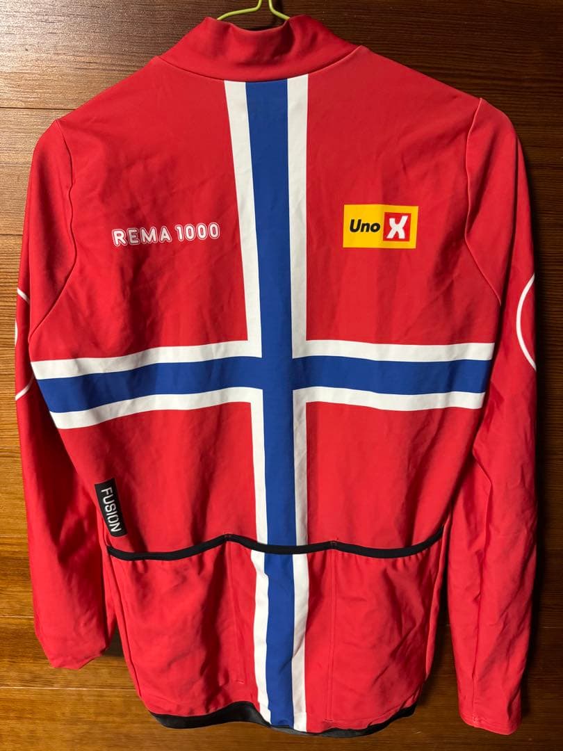 Uno-X Mobility チャンピオンジャージ 選手支給品非売品