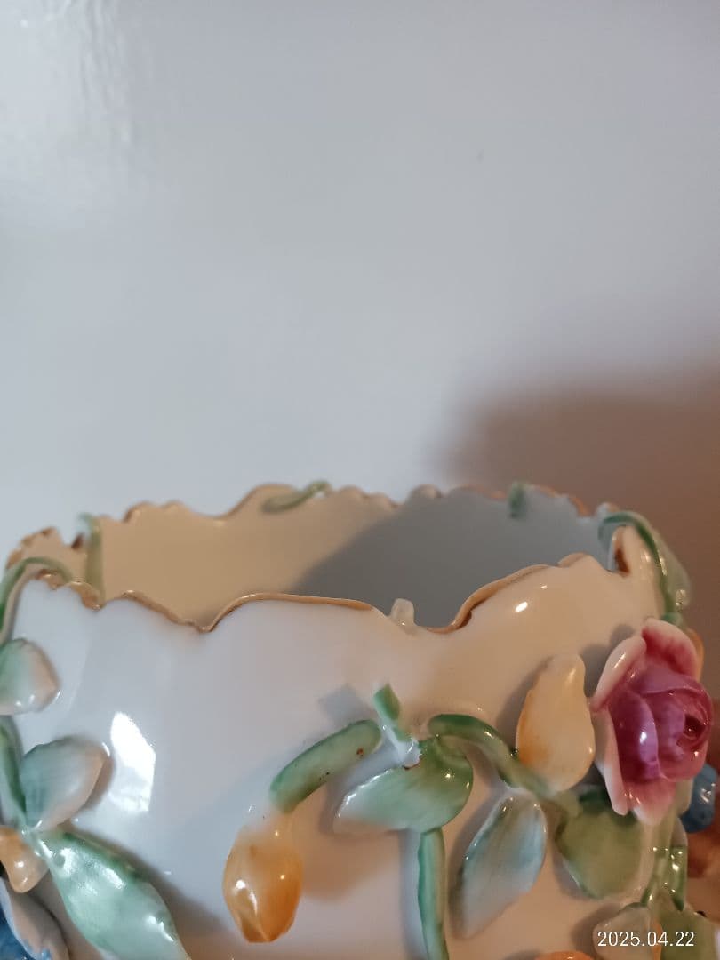 マイセン磁器置物 二人の子供