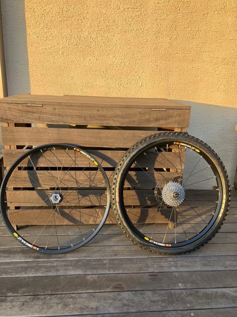 【中古】Mavic 819 DISC 26インチ ディスクホイール前後セット