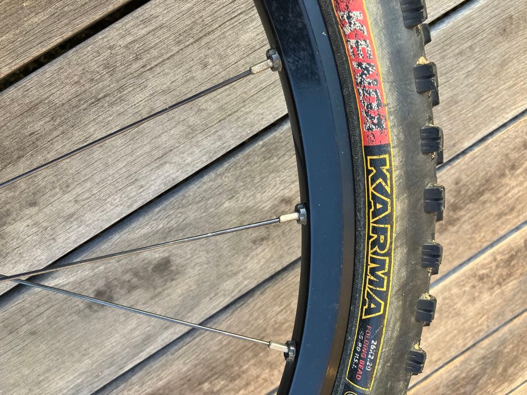 【中古】Mavic 819 DISC 26インチ ディスクホイール前後セット