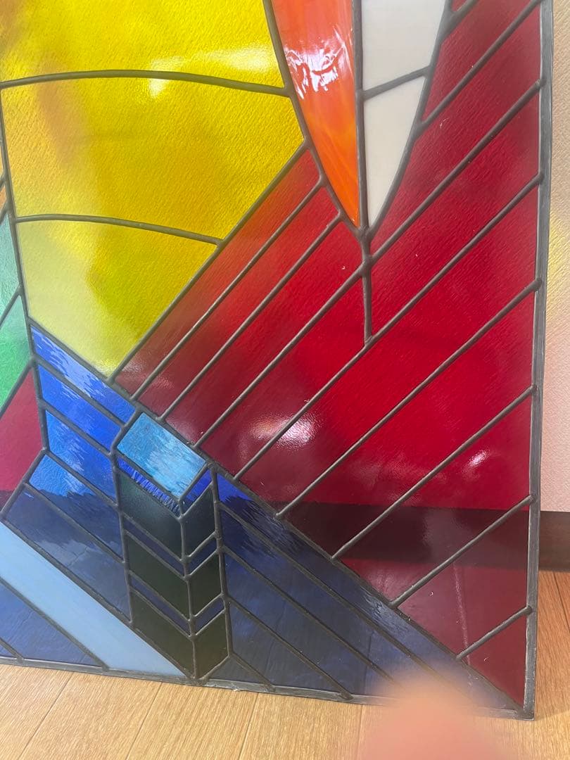 35 ステンドグラス レトロ ステンドガラス 店舗 オブジェ ディスプレイ