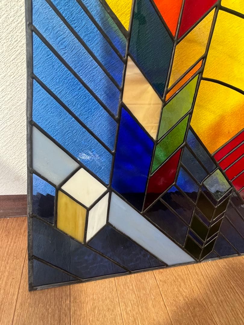 35 ステンドグラス レトロ ステンドガラス 店舗 オブジェ ディスプレイ