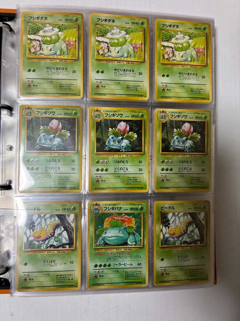 旧裏　ポケモンカード