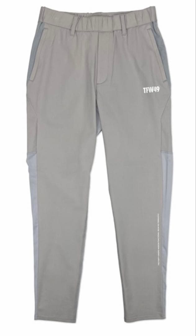 TFW49 25SS新作 STRECH HYBRID PANTS グレー　L