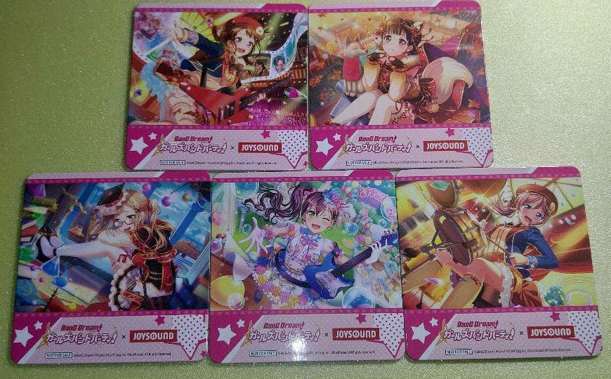 バンドリ　コラボカフェ　コースター　全35枚セット