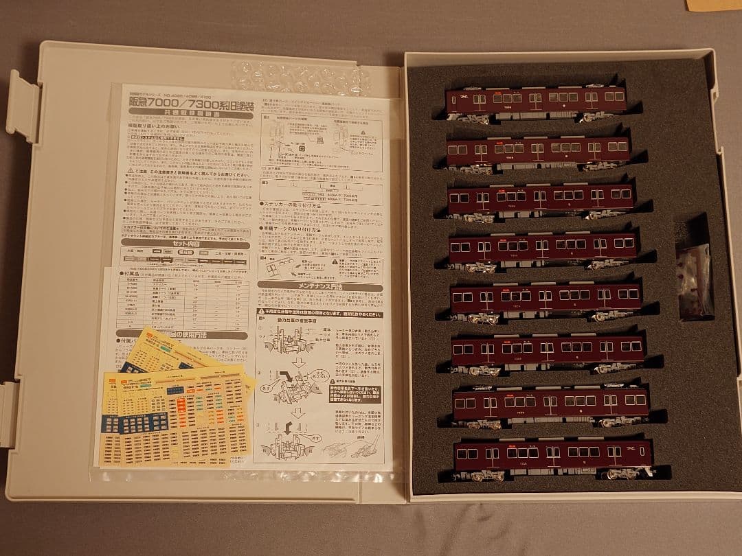 阪急百貨店 加工特製品 GM 阪急7000系 旧塗装 8両編成セット