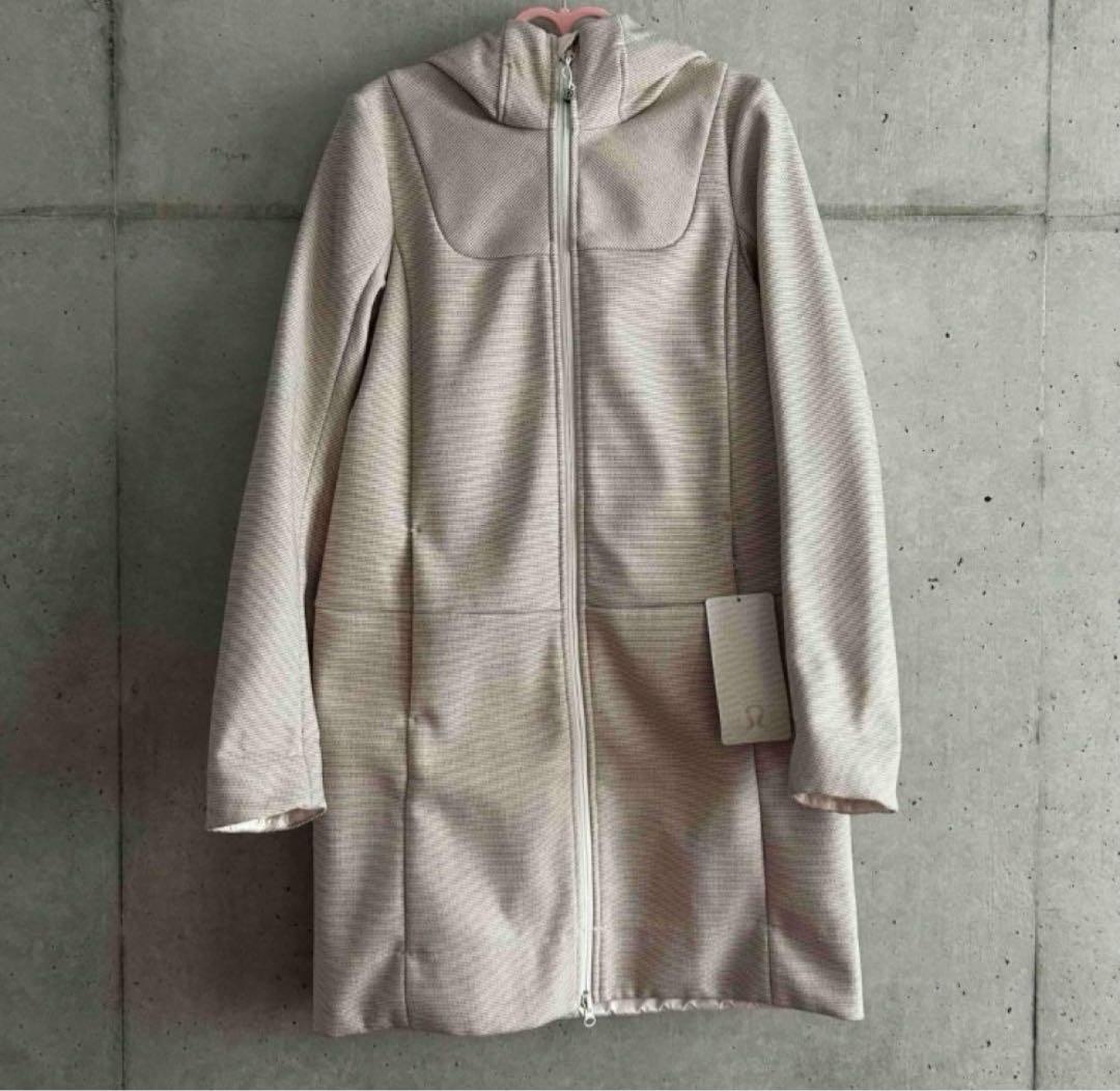 ★lululemon★ルルレモン ヨガ ジャケット コート ホワイト ヨガウェア