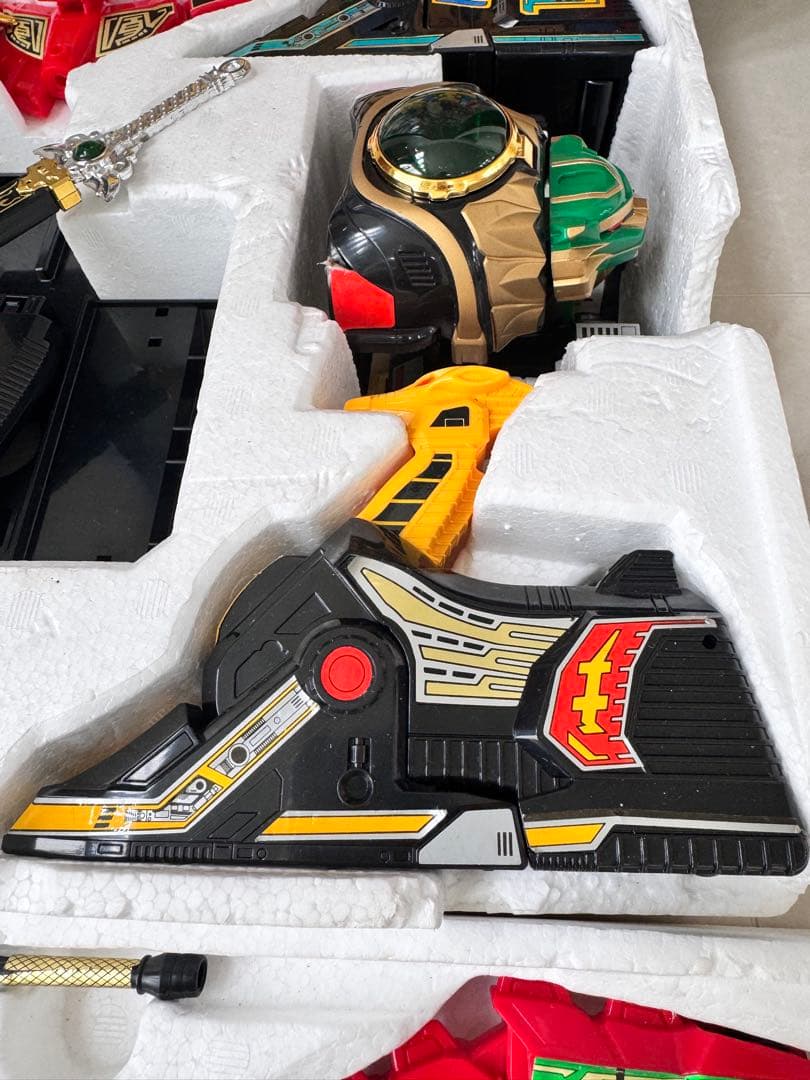 当時物　五星合体　ダイレンジャー　ＤＸ　大連王　箱付き