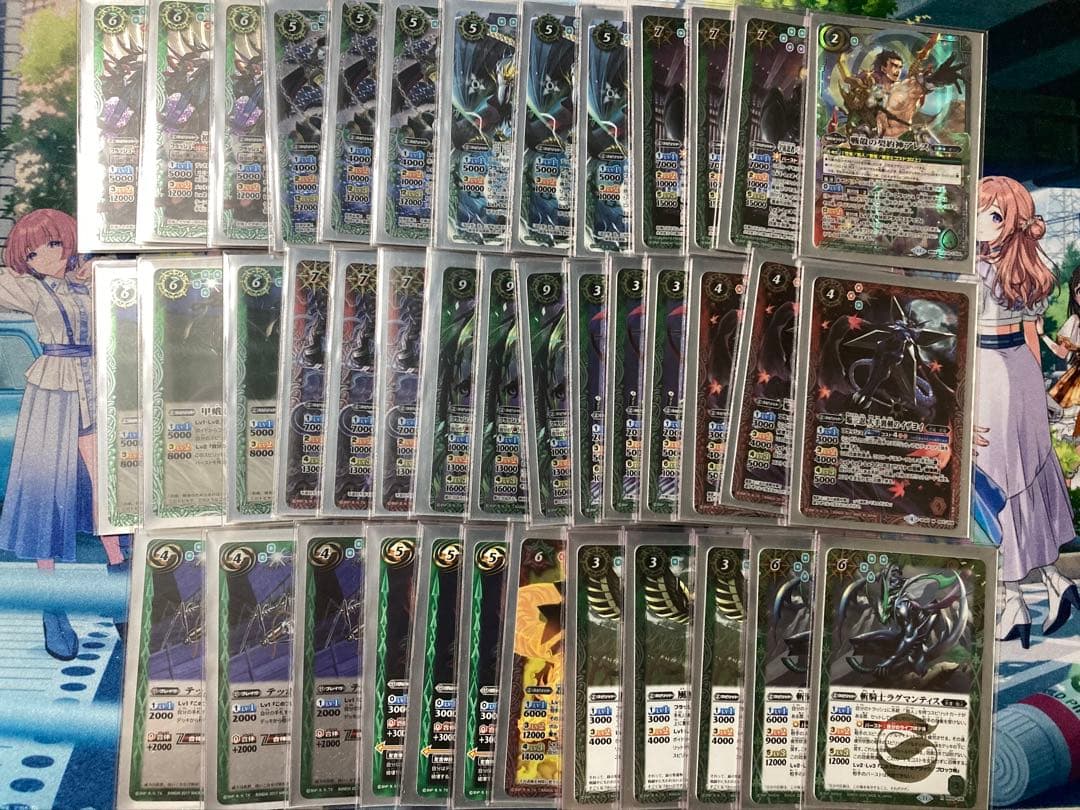 バトスピ アレス　忍風　デッキ　デッキパーツ付き