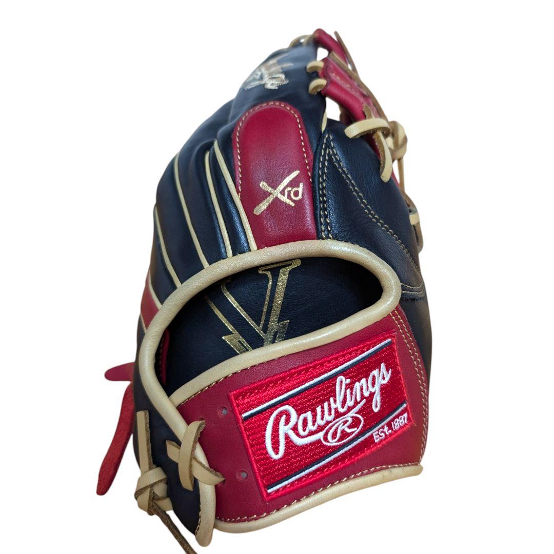 【極美品】Rawlings ローリングス ハイパーテック 内野用 軟式グローブ