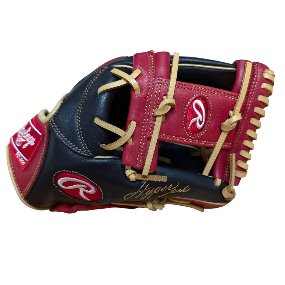 【極美品】Rawlings ローリングス ハイパーテック 内野用 軟式グローブ