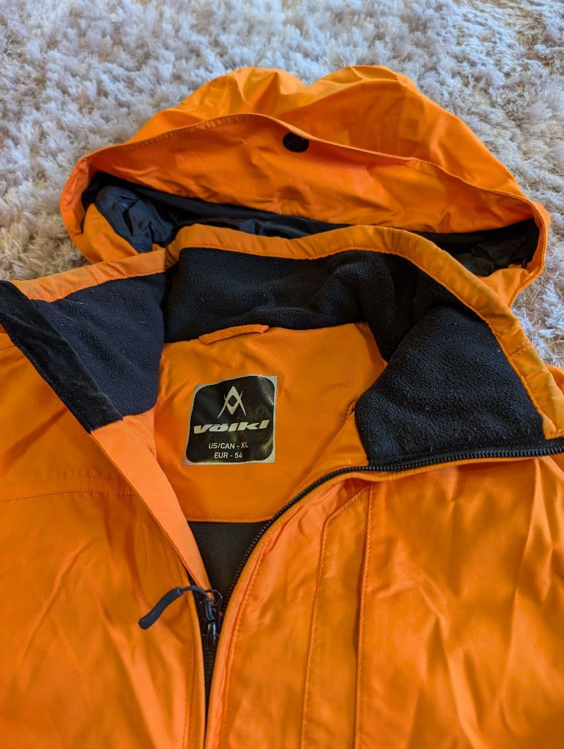 volkl スキーメンズジャケットXLオレンジ