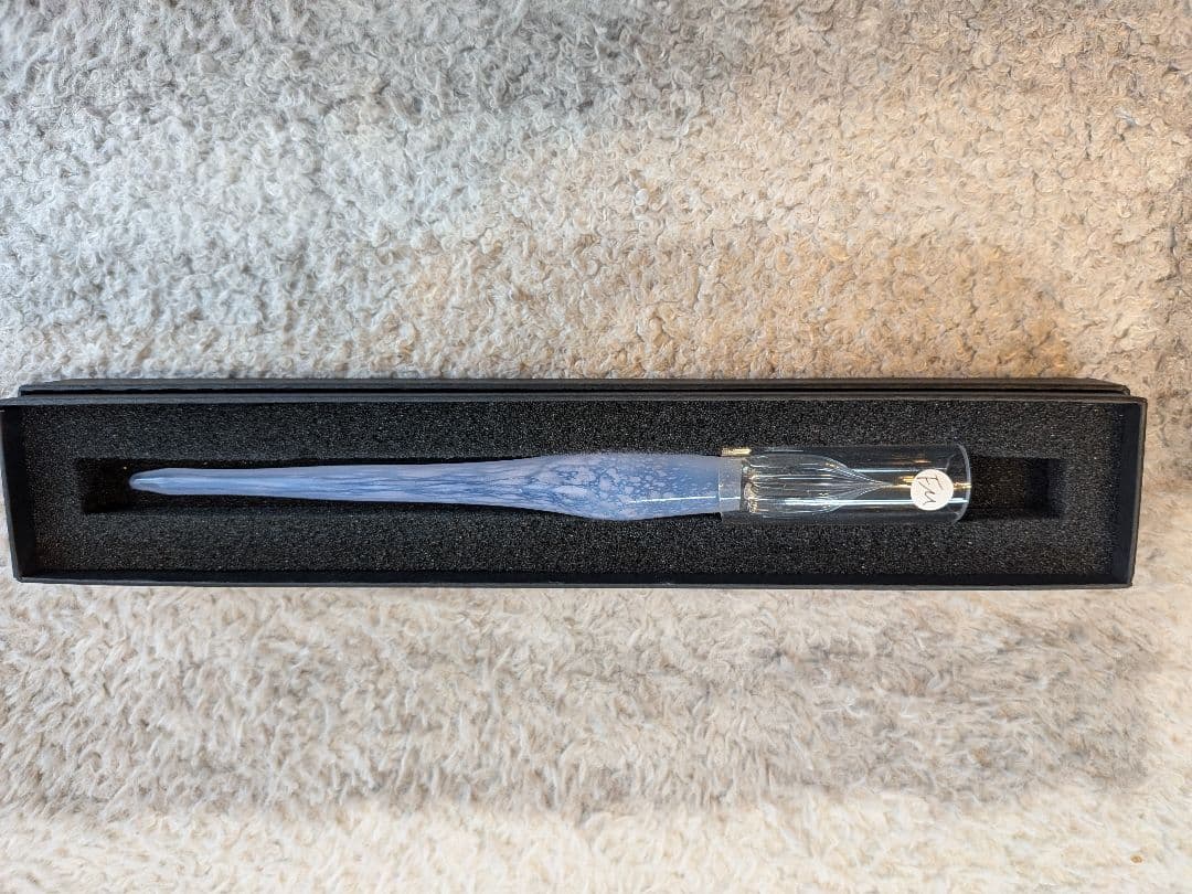 【新品未使用】aunガラスペン　空　FM