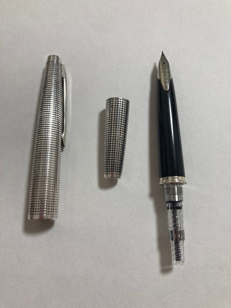 パイロット　エリートs 万年筆　fニブ　sv925