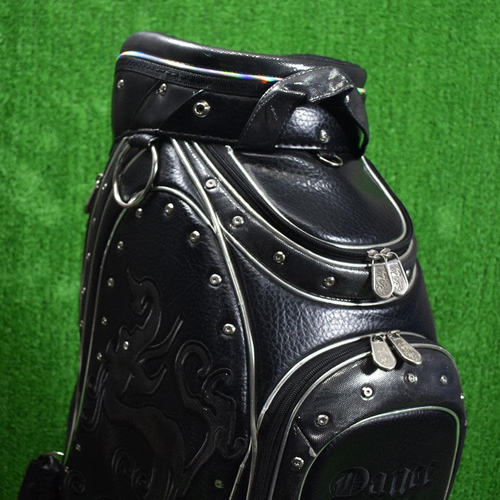 DANCE WITH DRAGON/ダンスウィズドラゴン キャディバッグ 美品！