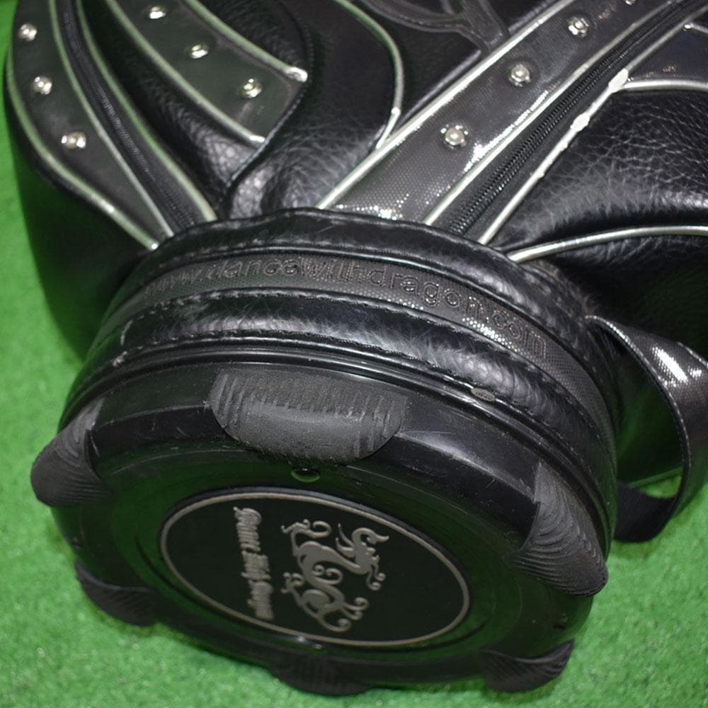 DANCE WITH DRAGON/ダンスウィズドラゴン キャディバッグ 美品！