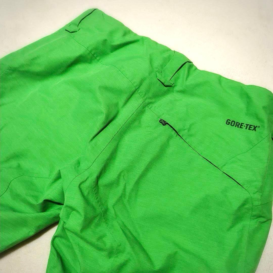 3144【美品】バートン ak スノボウェア ゴアテックス パンツ M グリーン