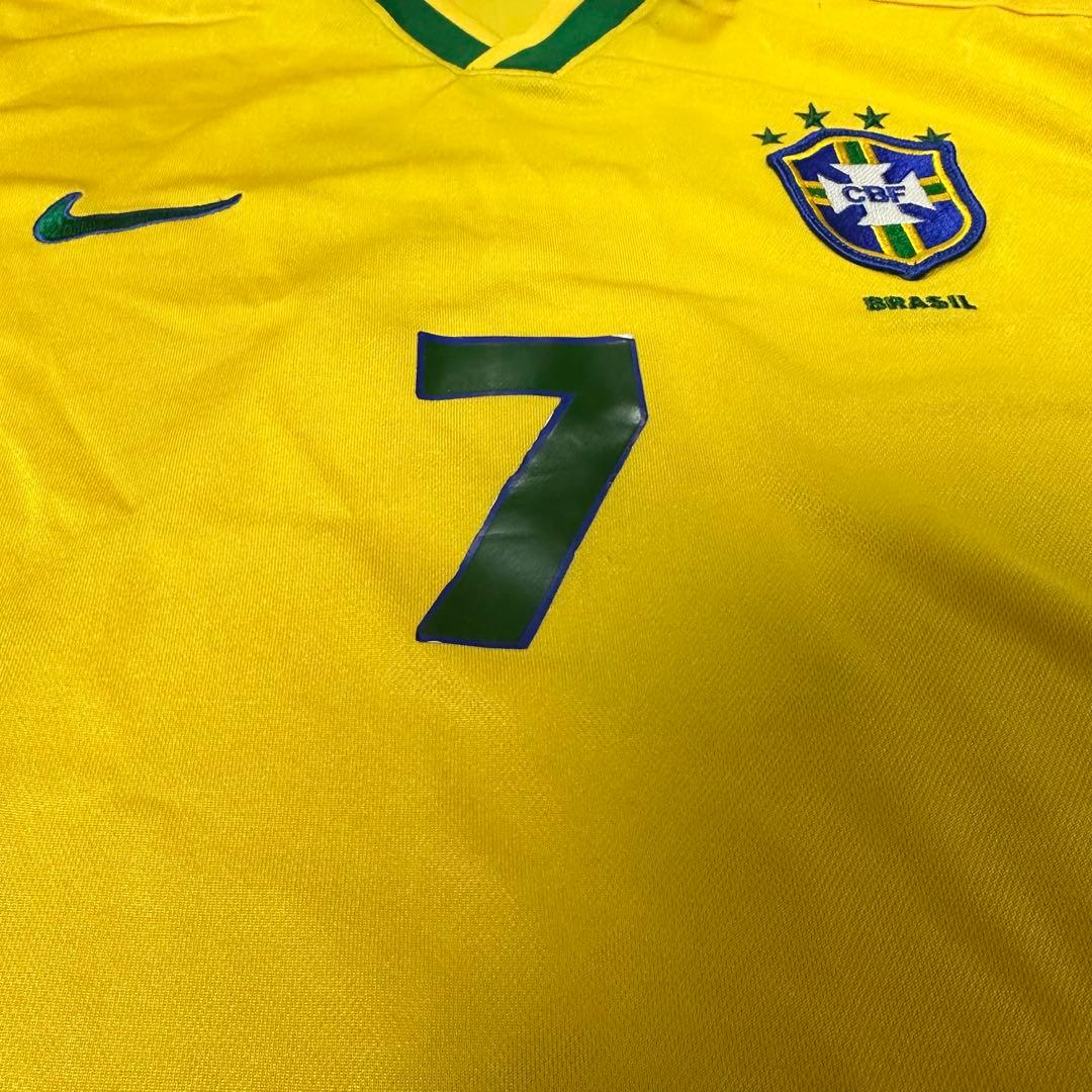 W杯　【極希少】90s ブラジル代表　97年ユニフォーム　NIKE 銀タグ