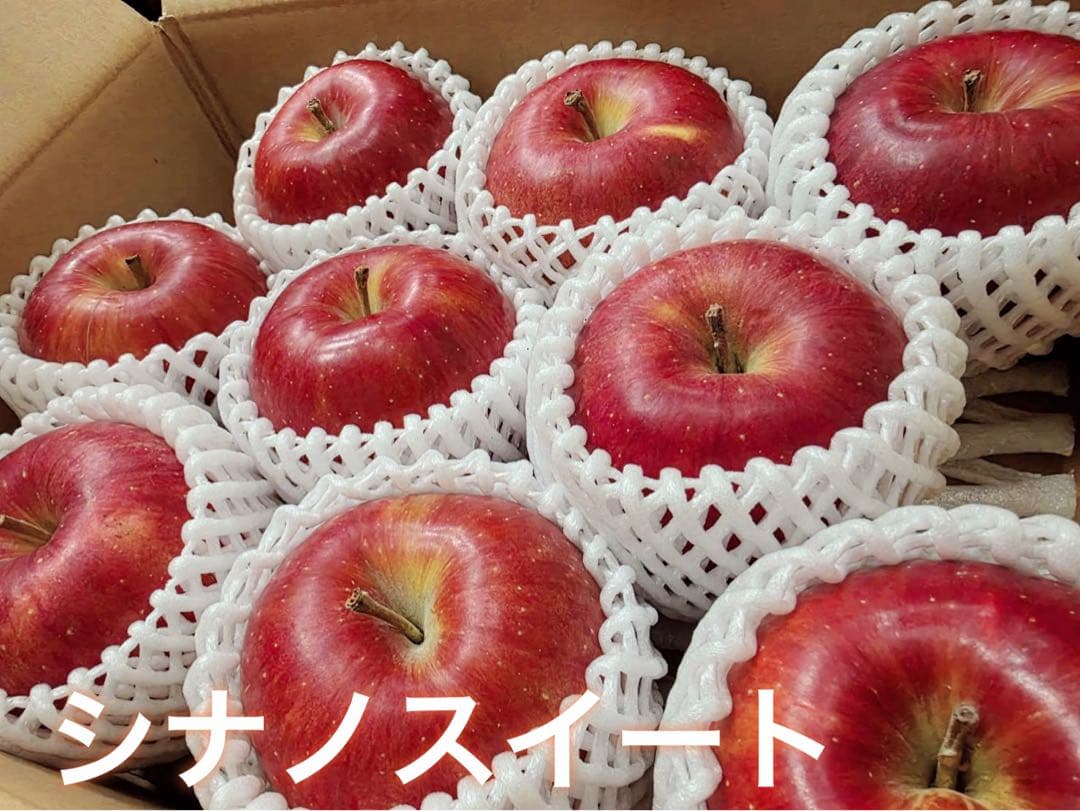 数量限定！ シナノスイート　家庭用10kg