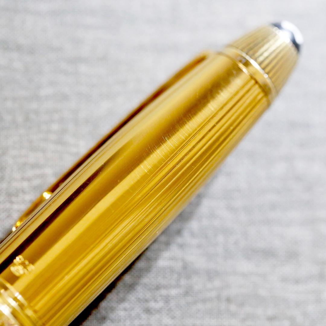 【レア美品 絶版品】モンブラン 万年筆 １４６５ バーメイル ソリテール